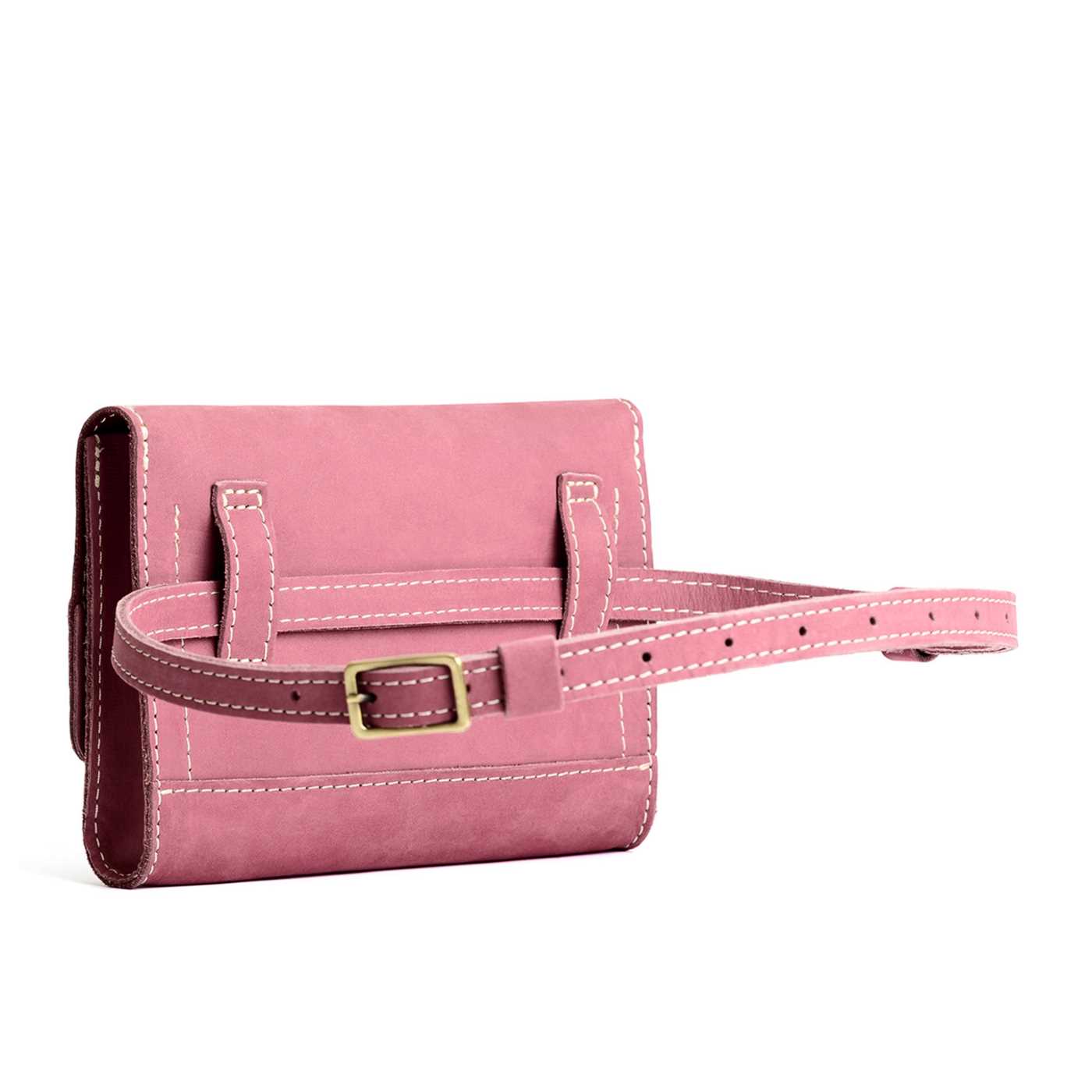  Foxglove | Petite bag with magnetic flap closure and adjustable belt strap