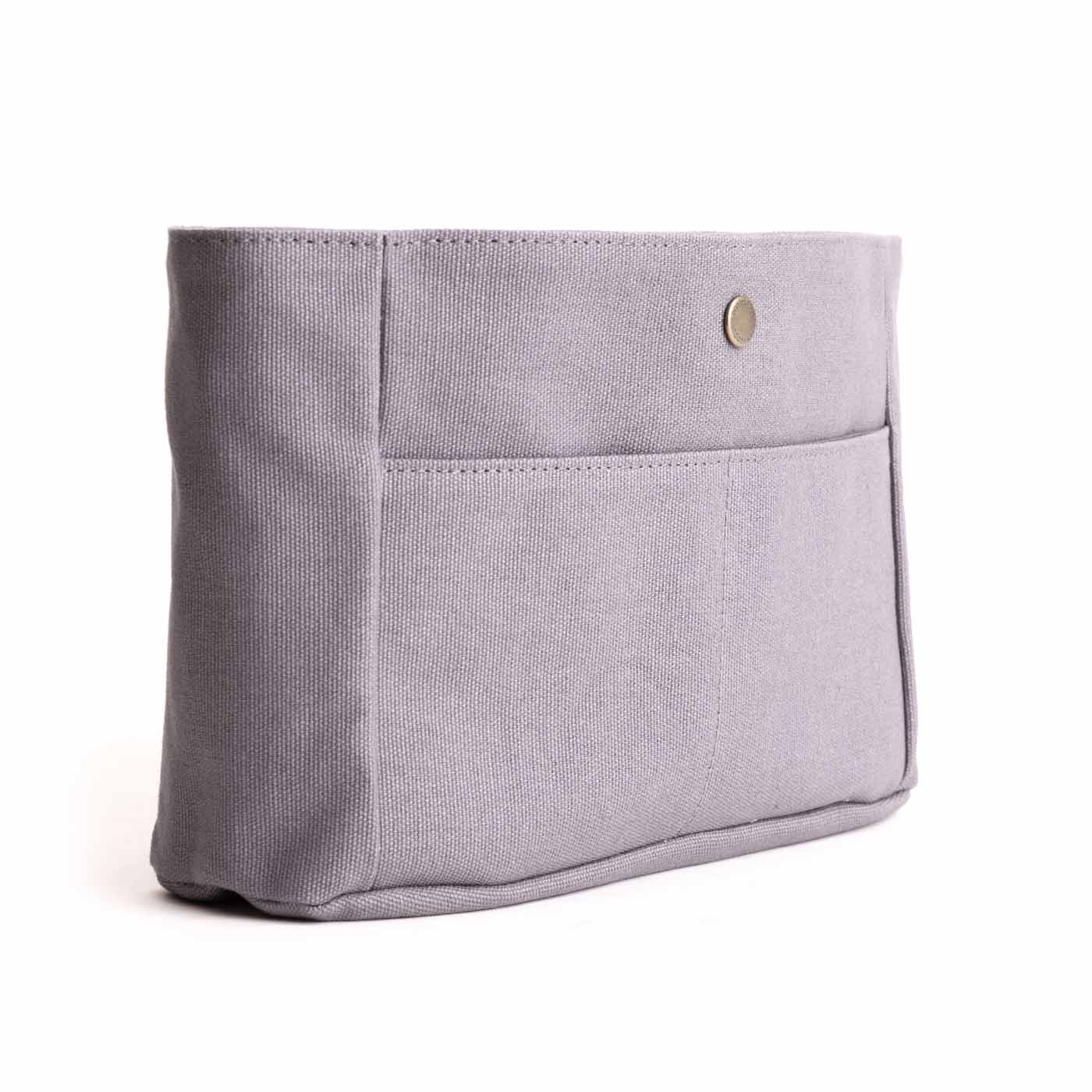 Gray Small | Small canvas bag insert for organization