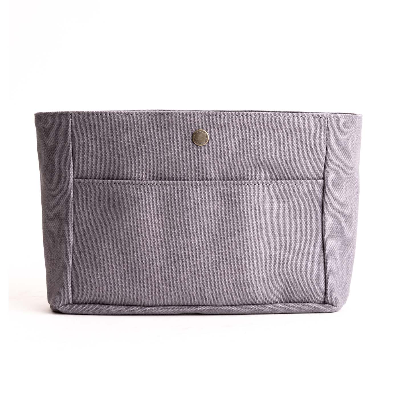 Gray*Small | Small canvas bag insert for organization