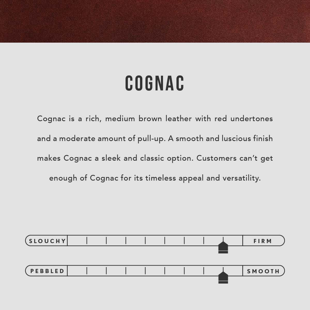 All Color: Cognac | infographic