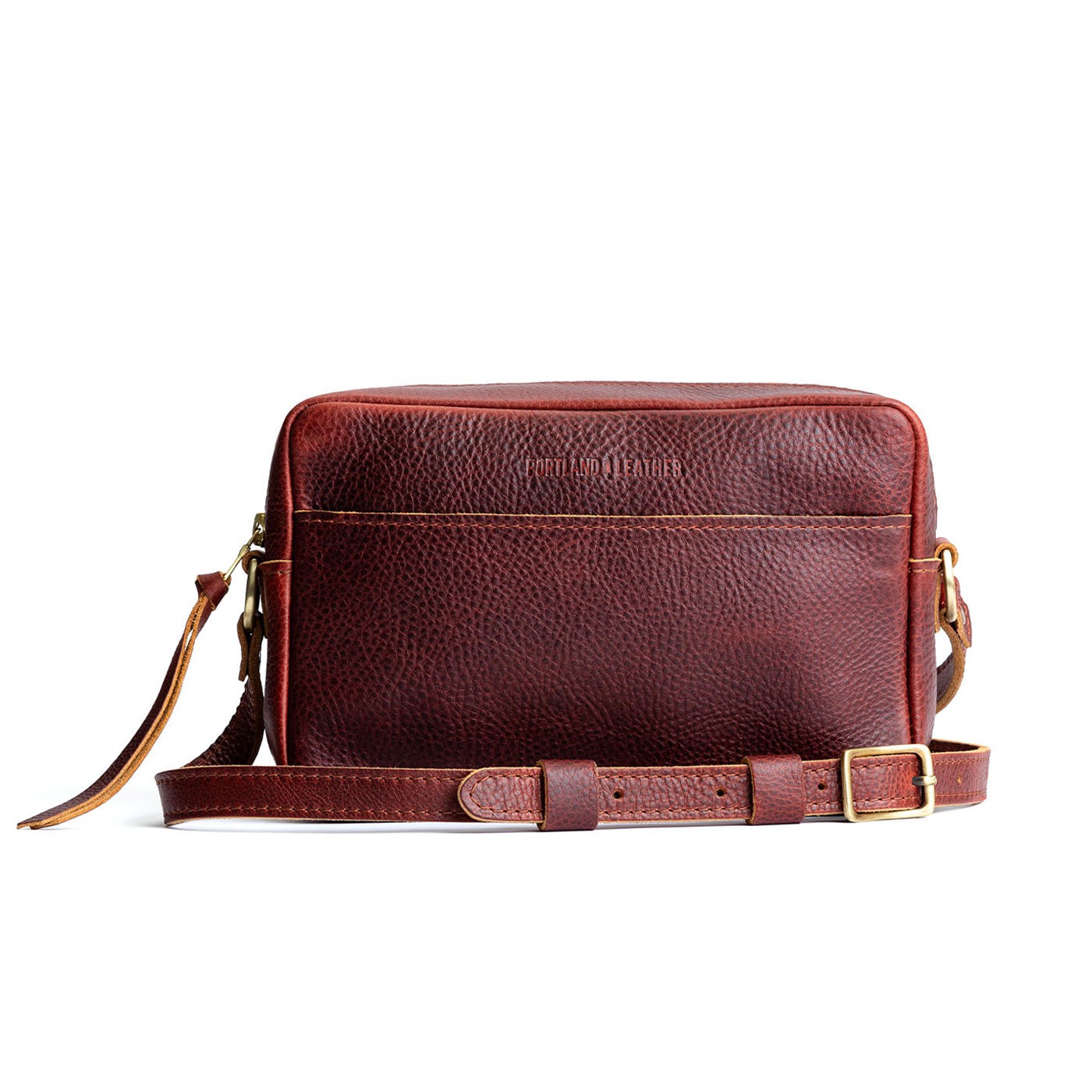 Cinnamon Bear Large | Mid-size rectangular crossbody with adjustable strap