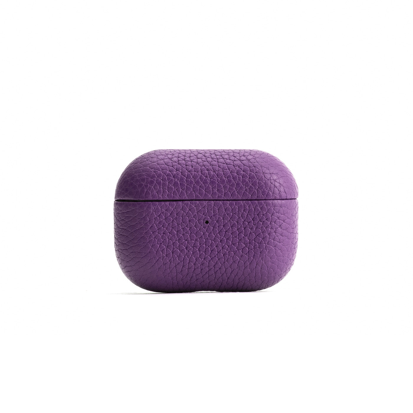 Eggplant | Leather cover for airpod case back