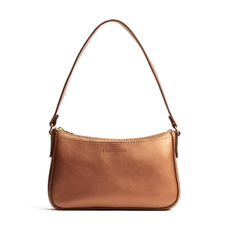  Hava | Petite bean shaped shoulder bag with a zipper closure