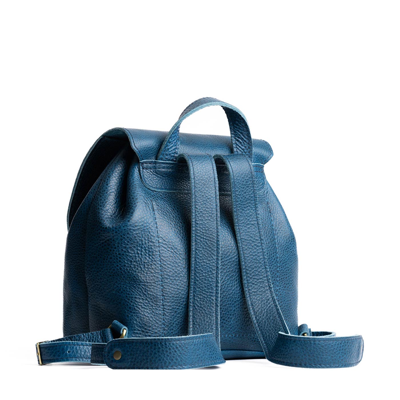 Caspian | Slouchy leather bucket backpack