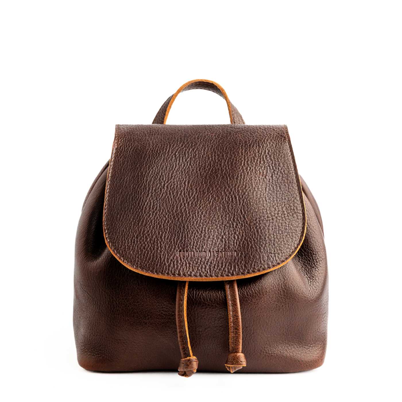 All Color: Coldbrew | Slouchy leather bucket backpack