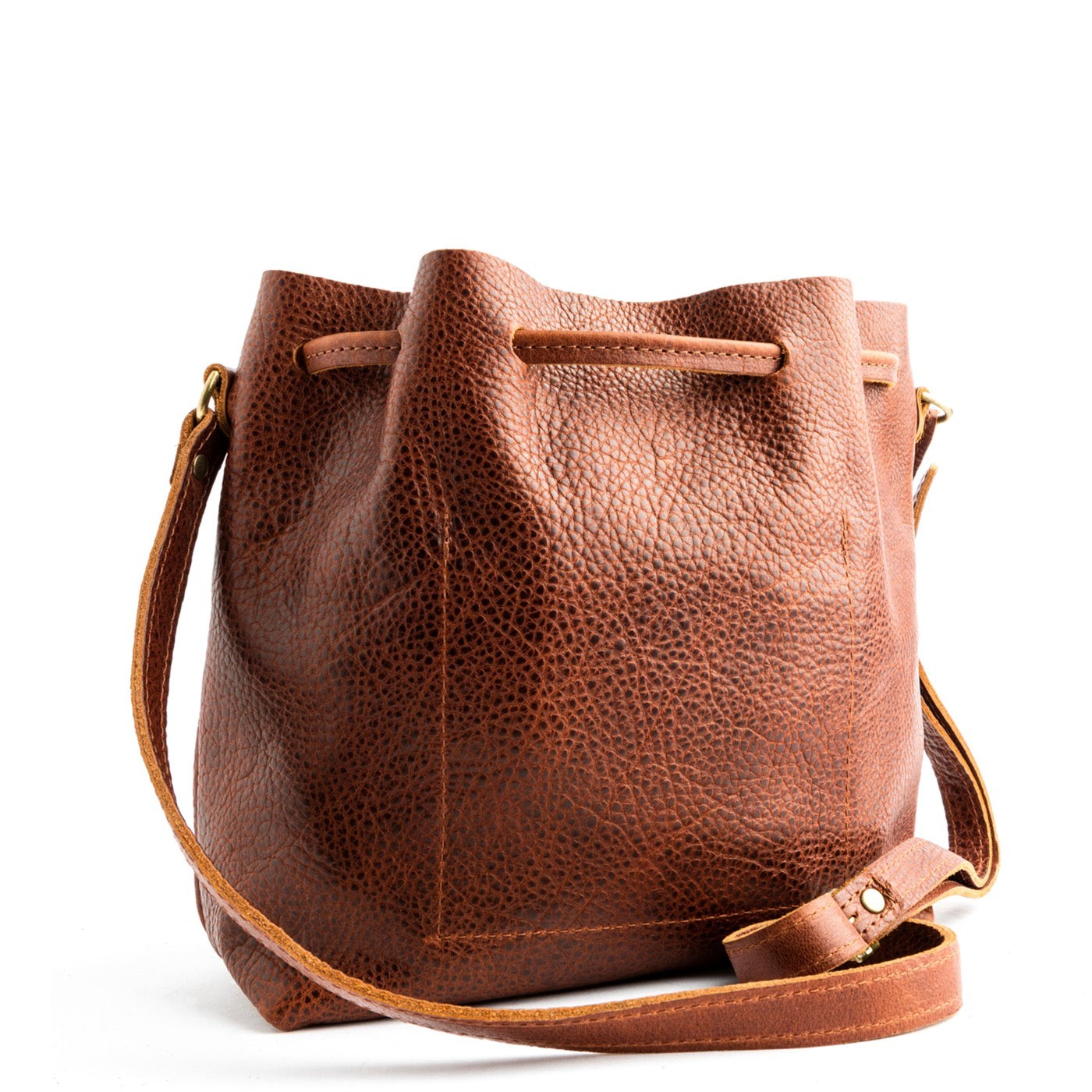 Nutmeg*Large | Slouchy crossbody bag with drawstring closure