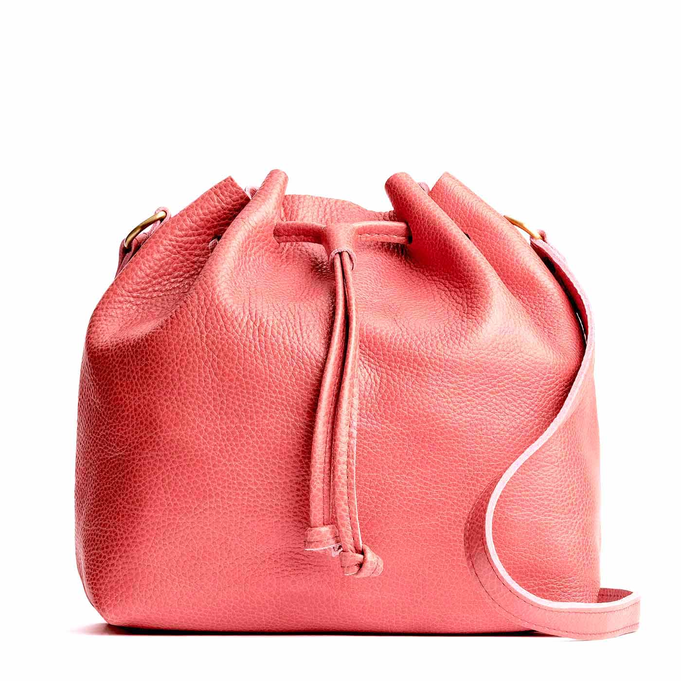 Watermelon*Large | Slouchy crossbody bag with drawstring closure