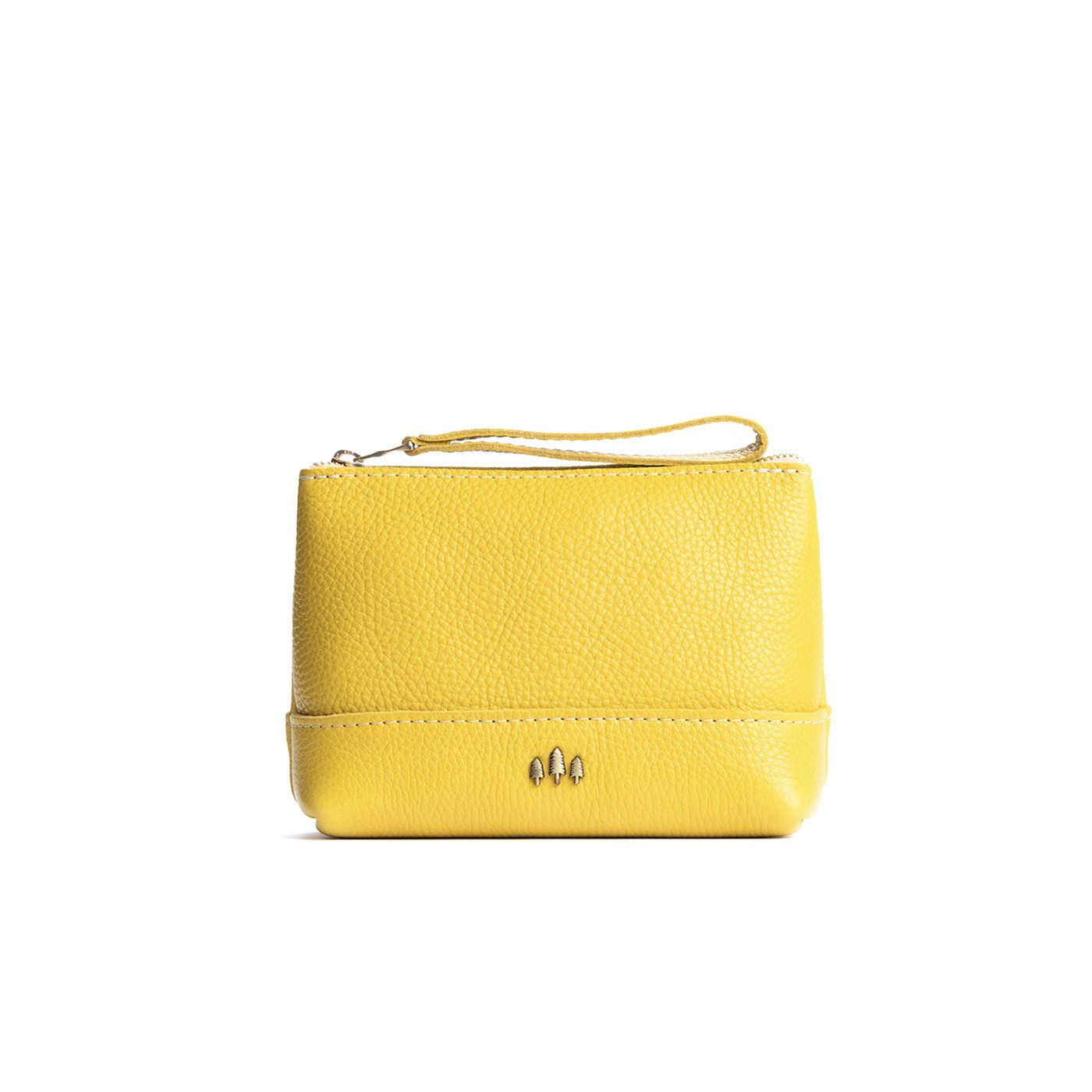 Naples Large | Zip top rectangular pouch with wide base and narrow top