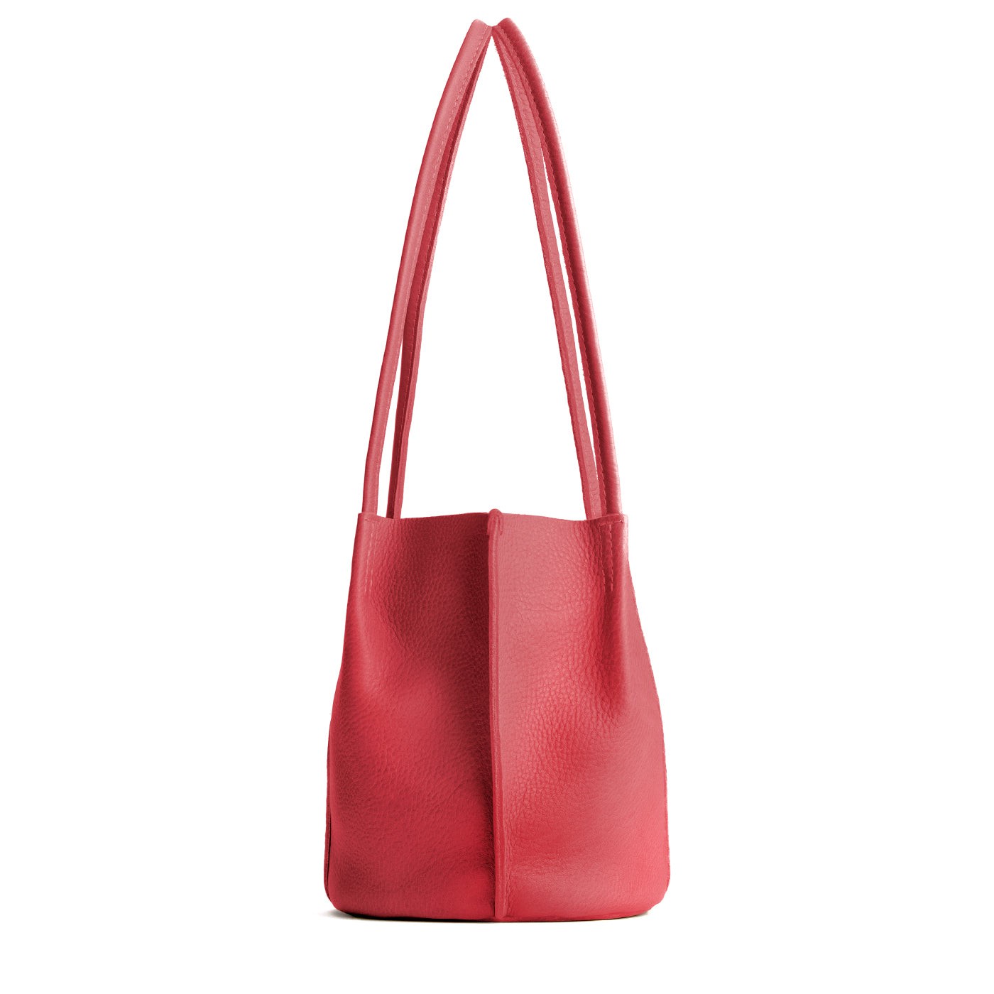 Sugar*Classic | Petite bucket shaped tote bag with matching leather handles