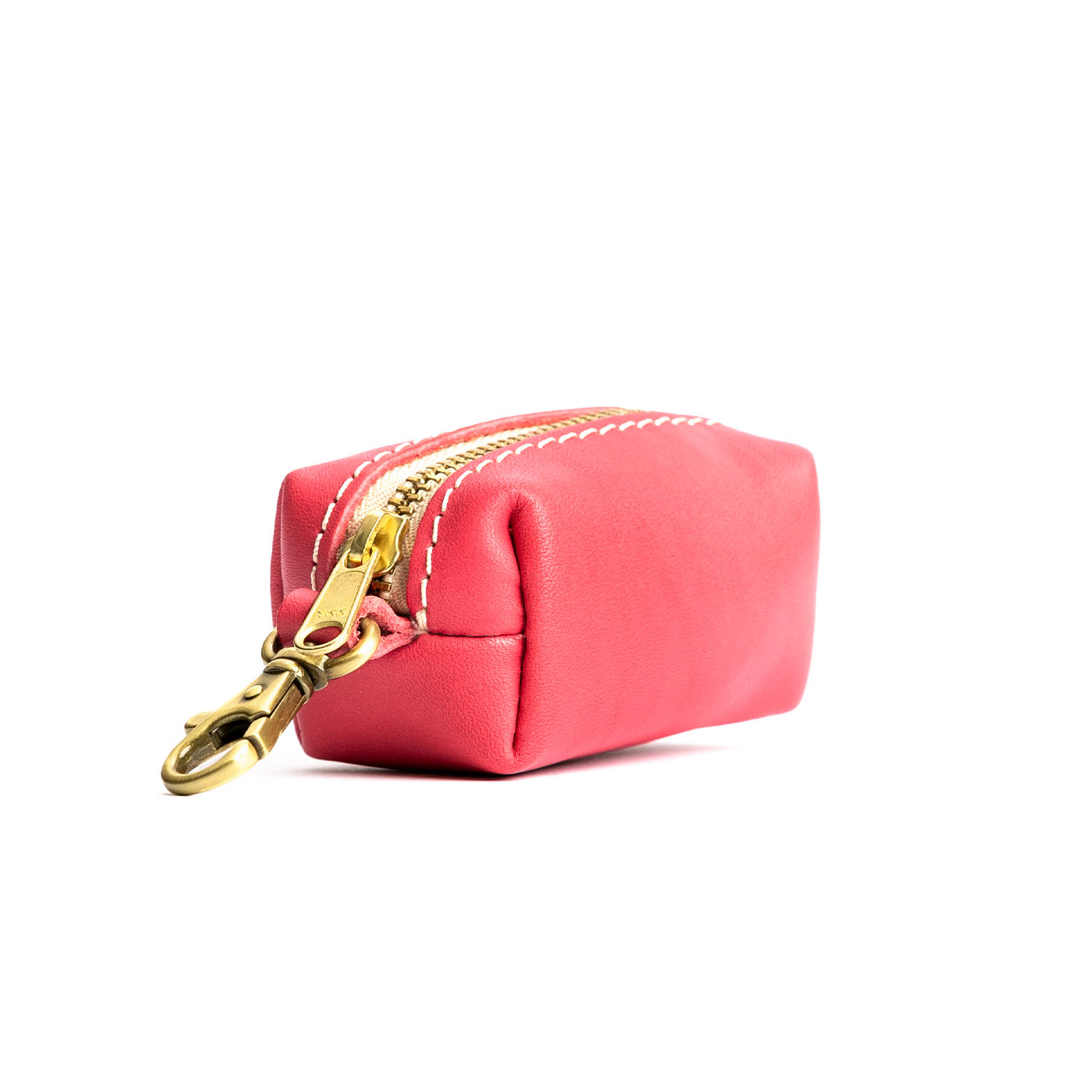 All Color: Tulip | Leather small keychain pouch