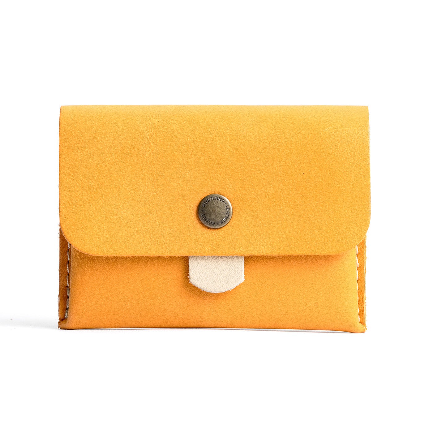 Sunflower | Envelope snap wallet with contrast pull tab