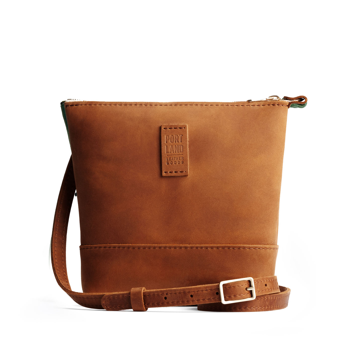 Dakota | Small rectangular crossbody purse with top zipper and interior pocket