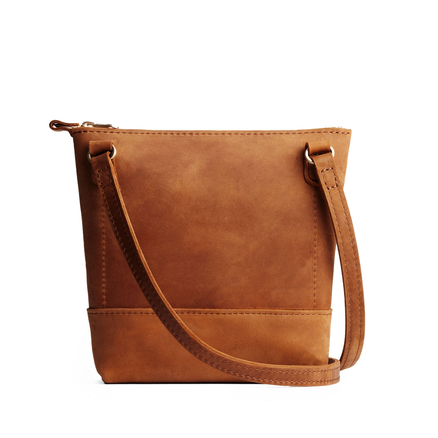 Dakota | Small rectangular crossbody purse with top zipper and interior pocket