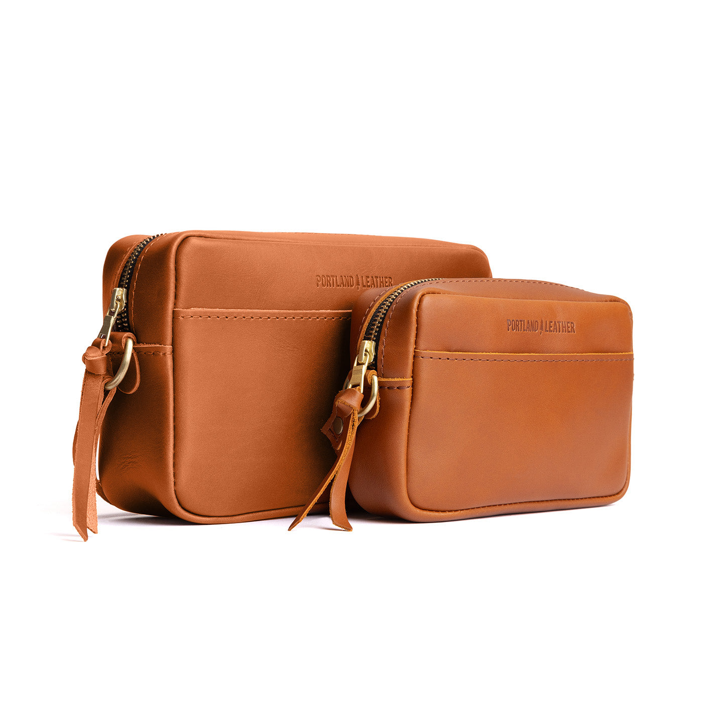  Honey | Two sizes of rectangular crossbody with adjustable strap