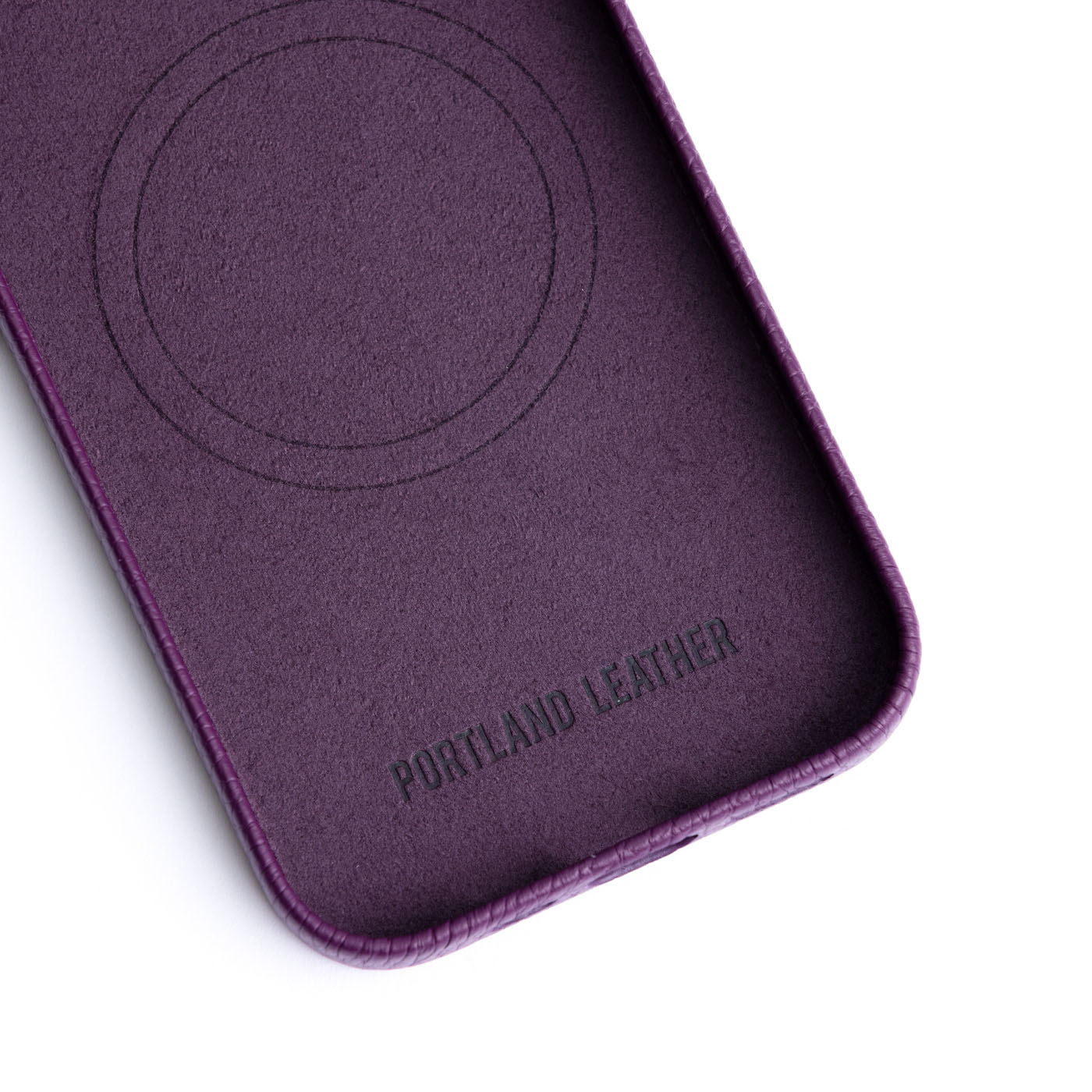 Eggplant  | Interior Iphone Case with Magsafe connection