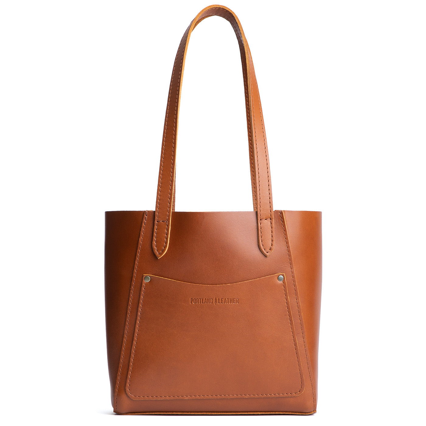 Honey Small | Slim tote bag with dual shoulder straps and interior and exterior pockets