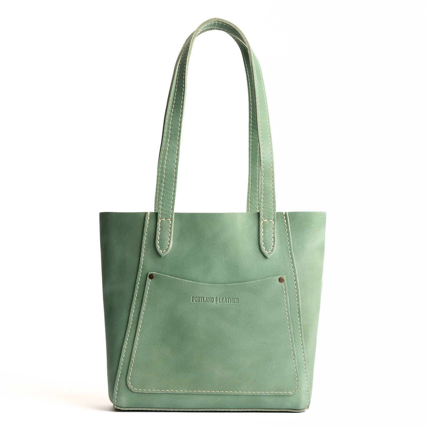 Cucumber*Small | Slim tote bag with dual shoulder straps and interior and exterior pockets