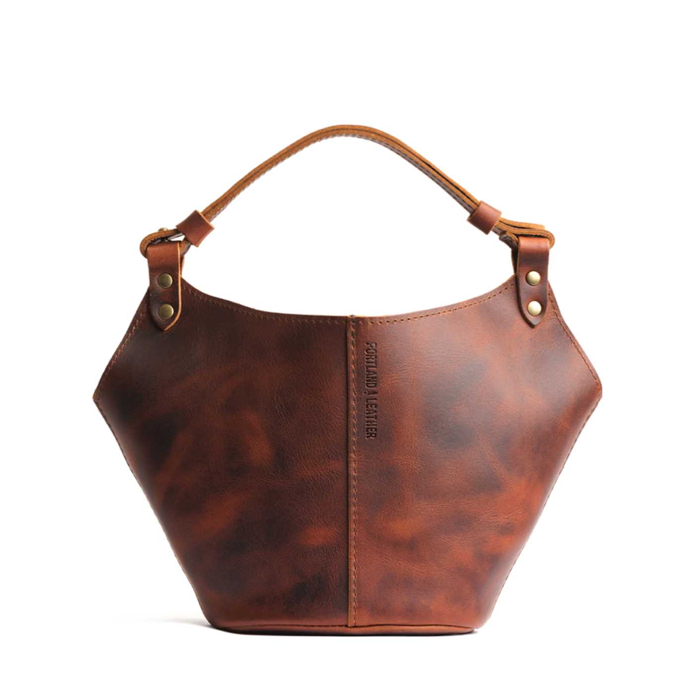 Lava*Small | Structured bucket shaped handbag with an adjustable shoulder strap