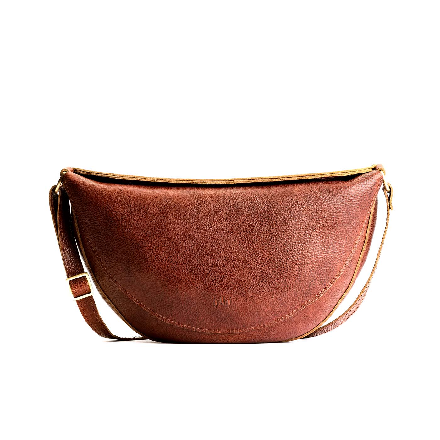 Nutmeg Large | Half circle shaped sling bag