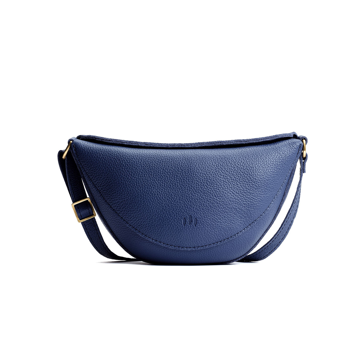 Molino Blue Medium | Half circle shaped sling bag