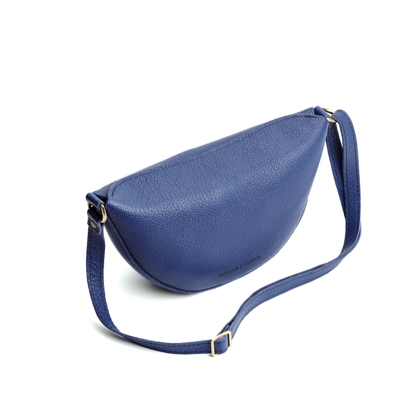 Molino Blue*Medium | Half circle shaped sling bag