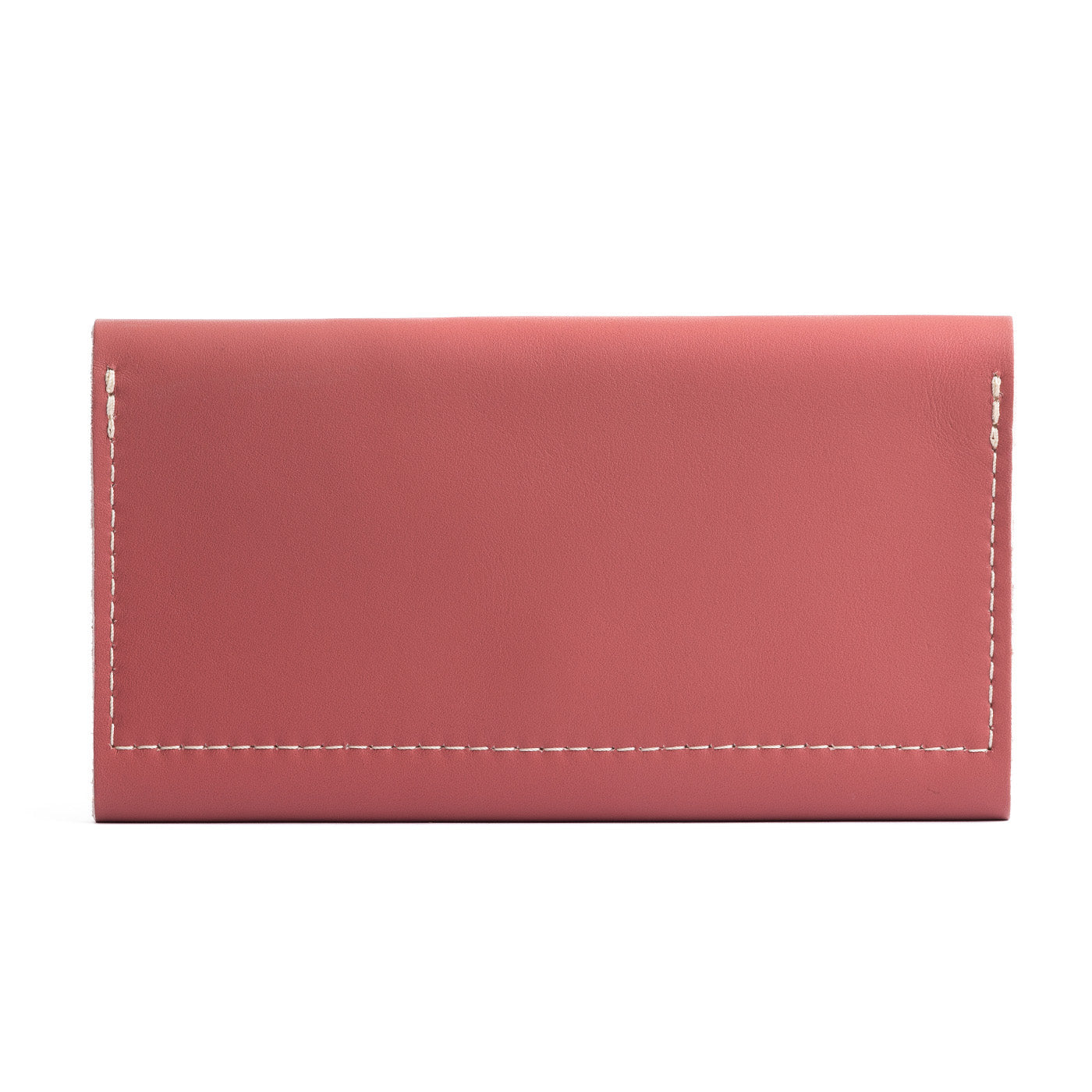 Begonia | Back side of leather wallet