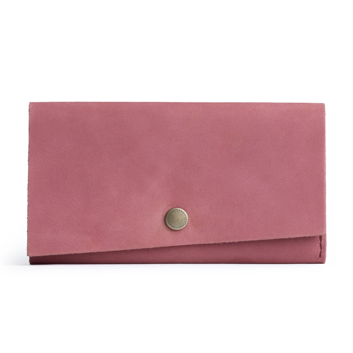 Foxglove | Leather wallet with snap closure