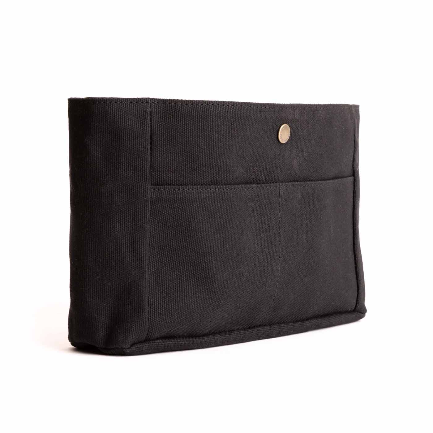 Black Small | Small canvas bag insert for organization