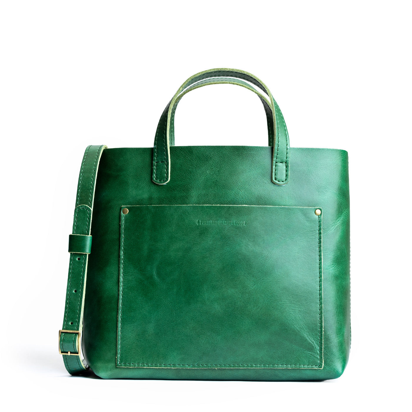 Cowboy Mint*Classic | Midsize crossbody tote with handles and a pocket