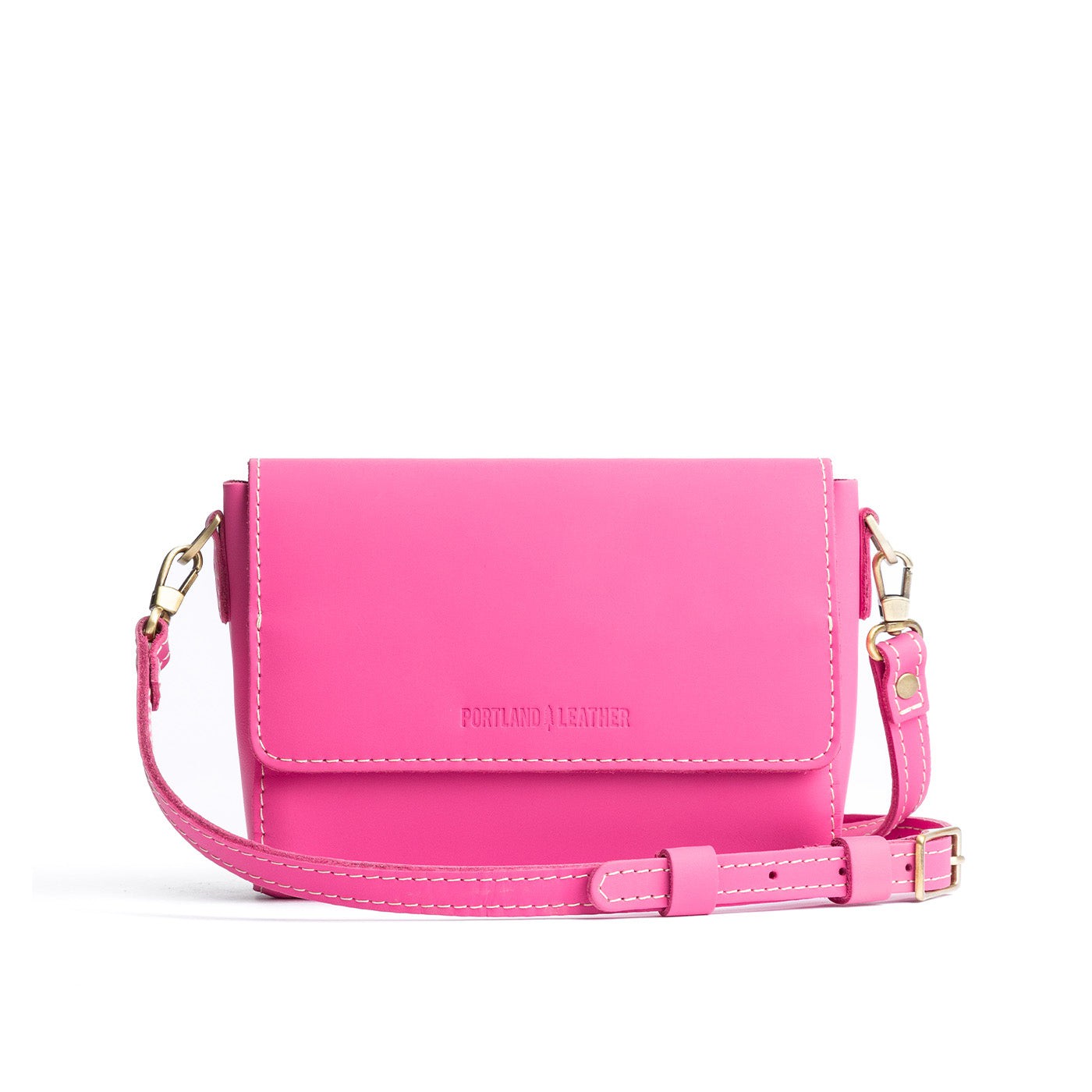 Margot Mini | Small Leather Crossbody Bag with Magnetic Messenger Bag Closure