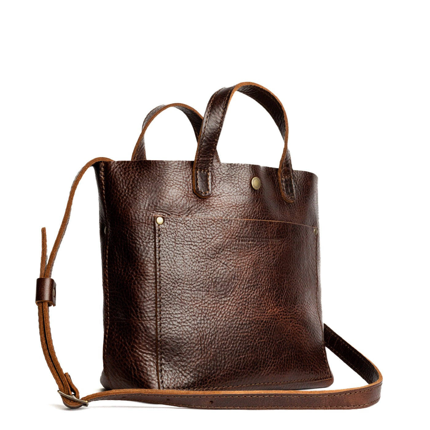 Coldbrew*Classic | Crossbody tote bag with snap closure and front pocket