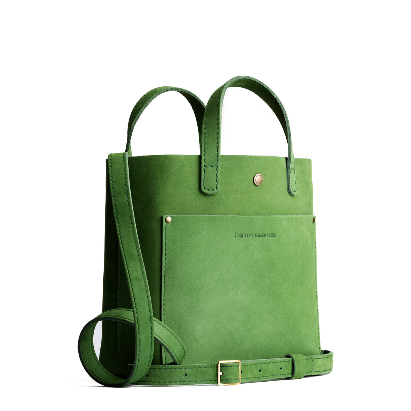 Succulent Classic | Crossbody tote bag with snap closure and front pocket