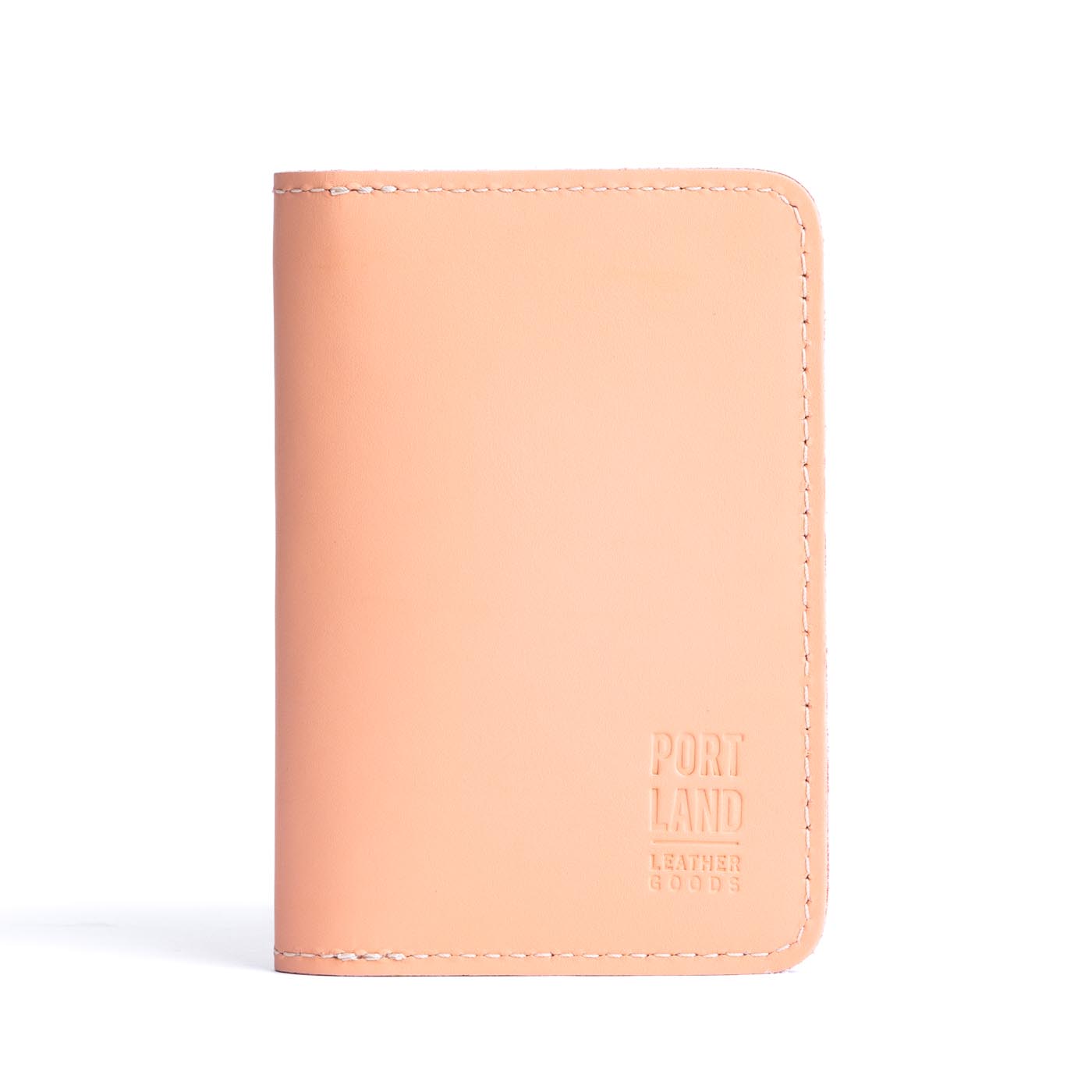 Mamey | Leather passport case with PLG logo