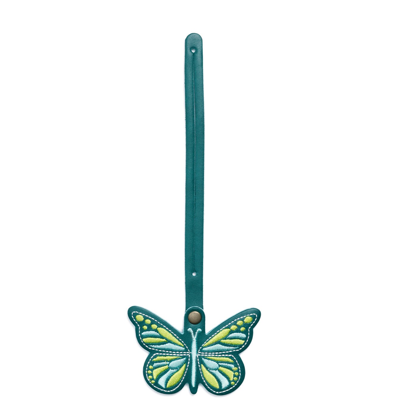 Caribbean | Embroidered butterfly tassel accessory