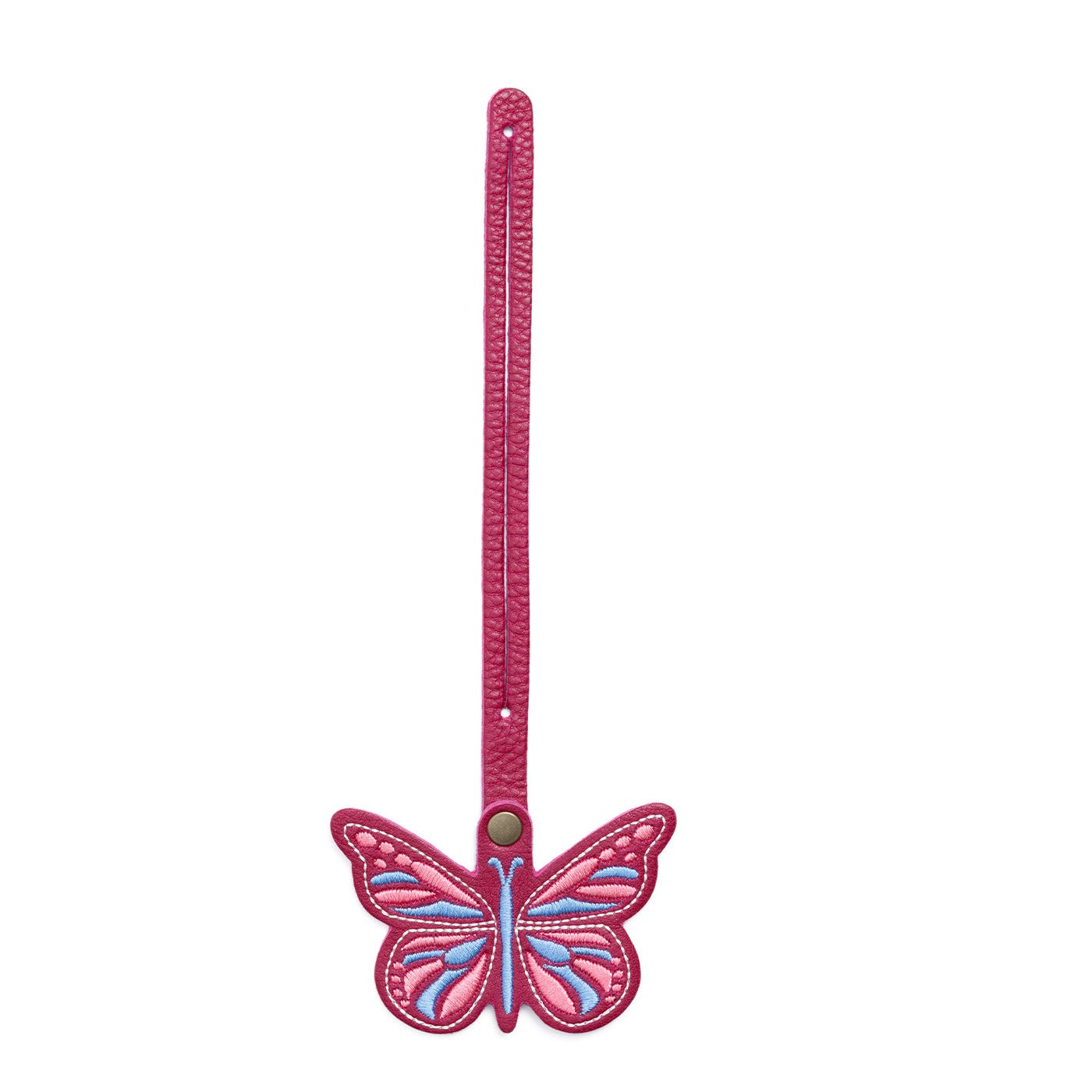 Cosmo | Embroidered butterfly tassel accessory