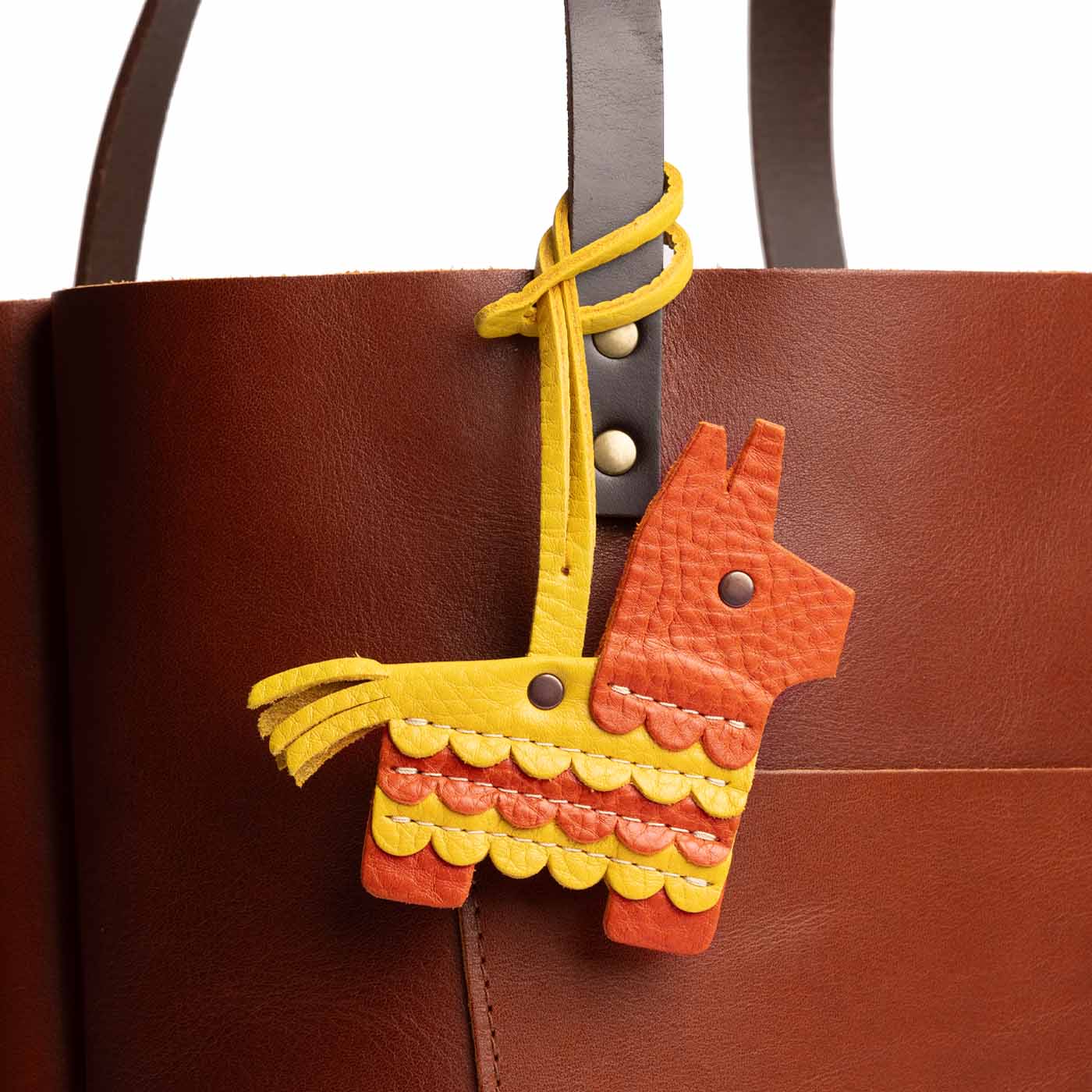 Koi | Leather piñata shaped tassel