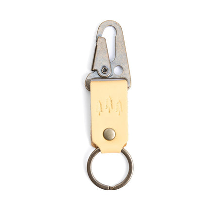 Vanilla*Short | leather logo branded keychain