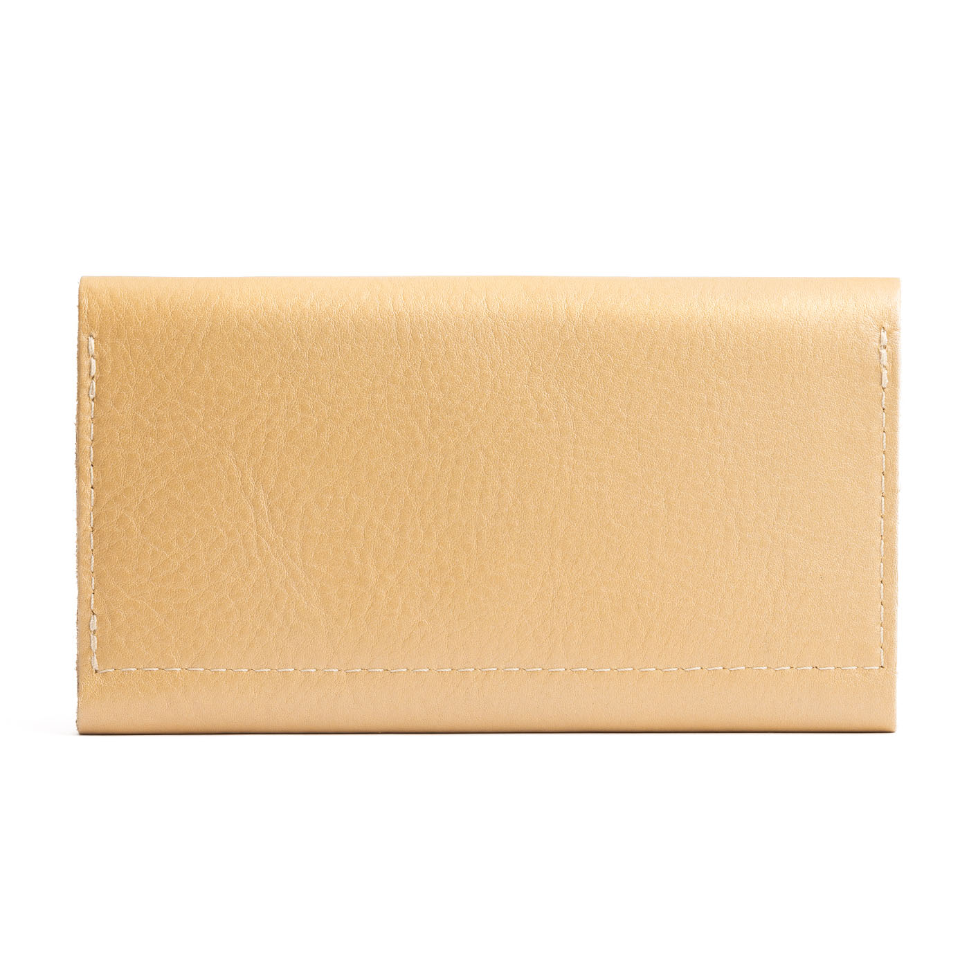 Champagne | Backside of leather wallet