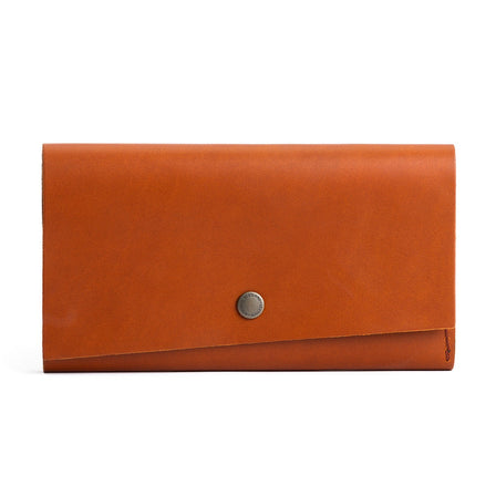 Tuscany | Leather wallet with snap closure