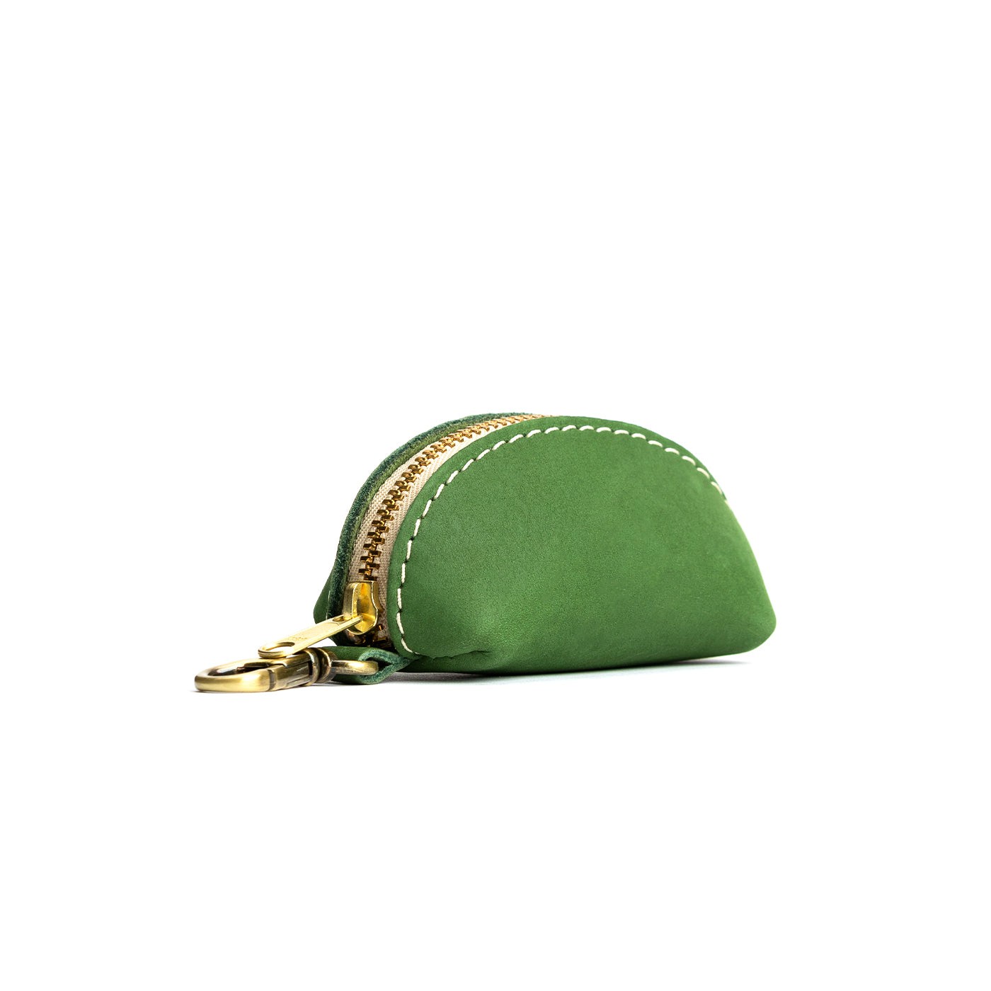 All Color: Succulent | Small taco shaped pouch, swivel lobster clasp