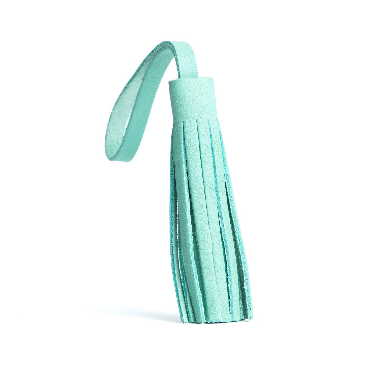 Mint Classic | Fringed leather tassel with leather loop