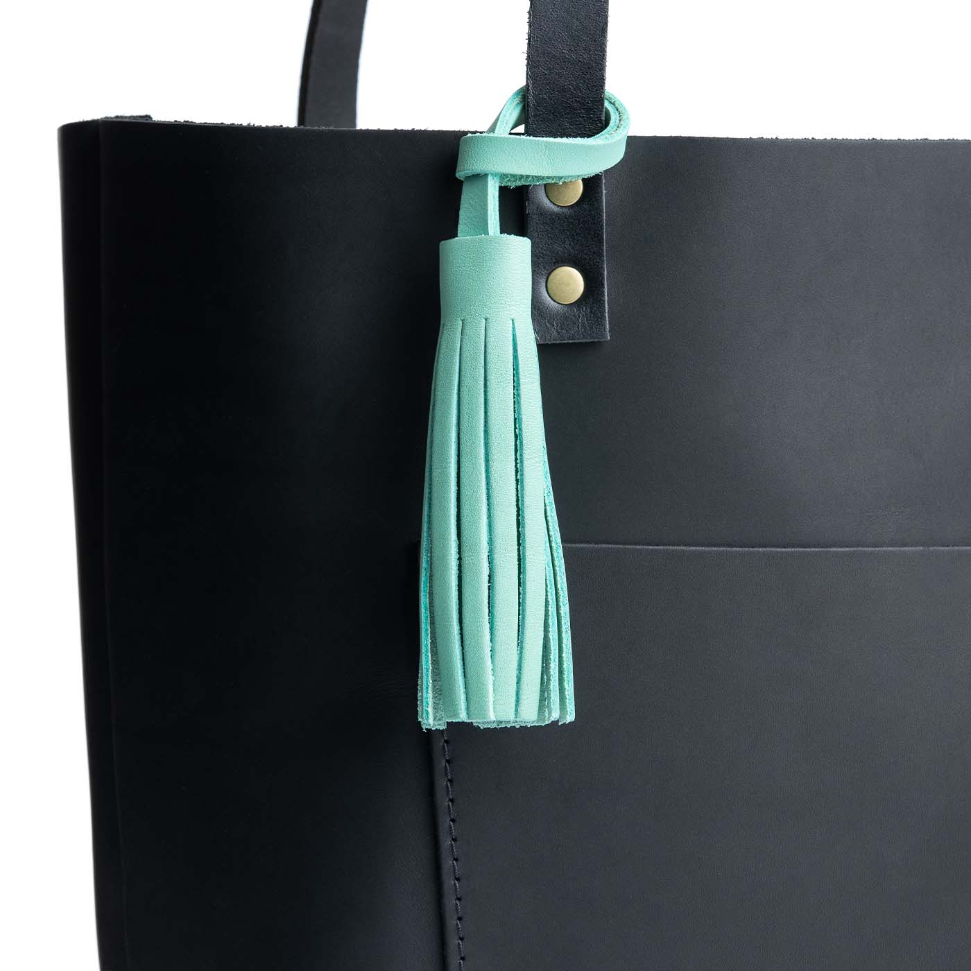 Mint*Classic | Fringed leather tassel with leather loop