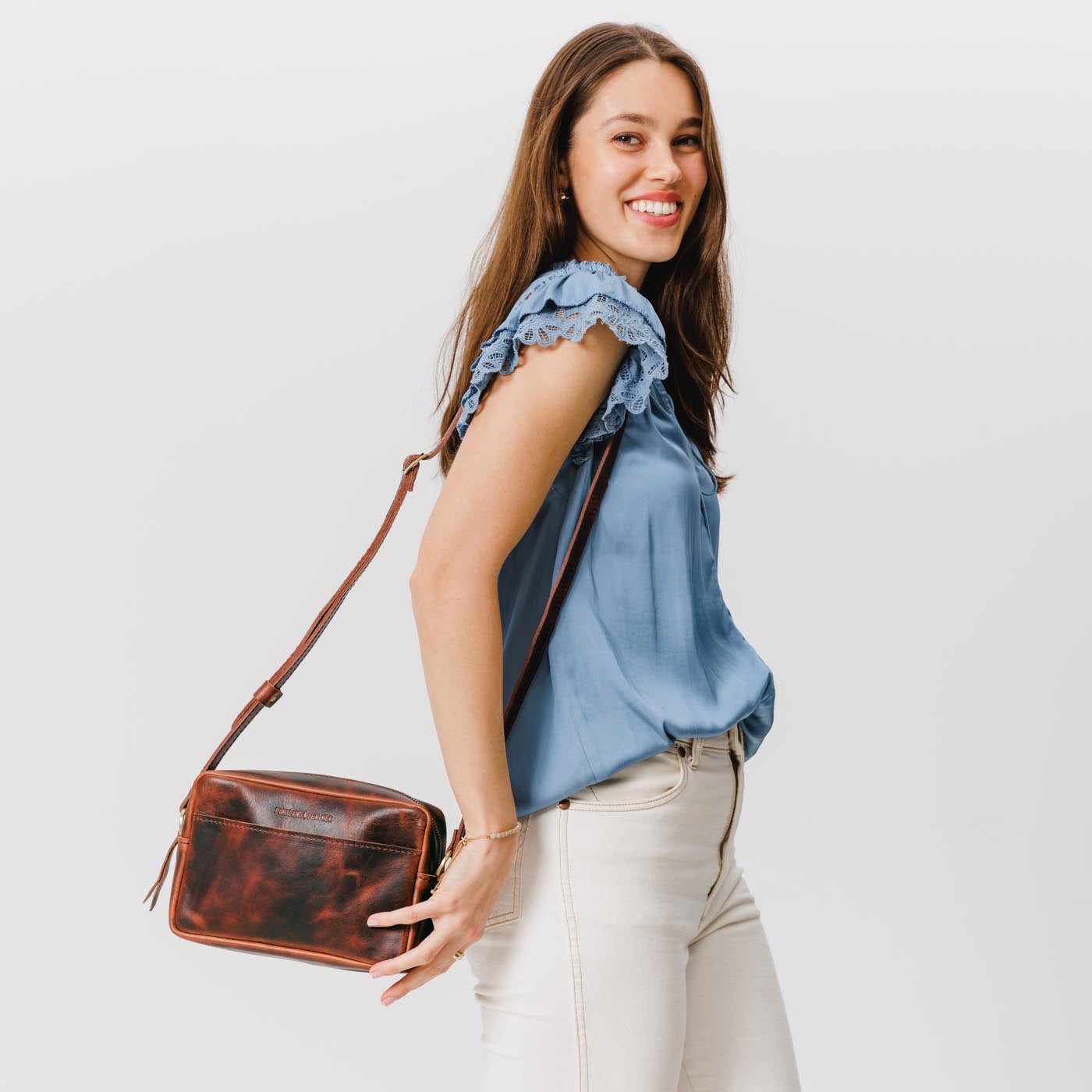 Lava*Large | Mid-size rectangular crossbody with adjustable strap