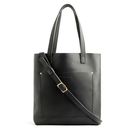 Black*Classic | Medium Tote with dual shoulder straps and crossbody strap