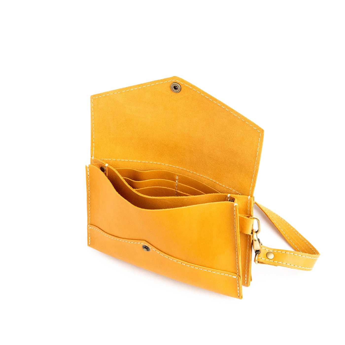 Sunflower | Envelope shaped clutch wallet with crossbody strap