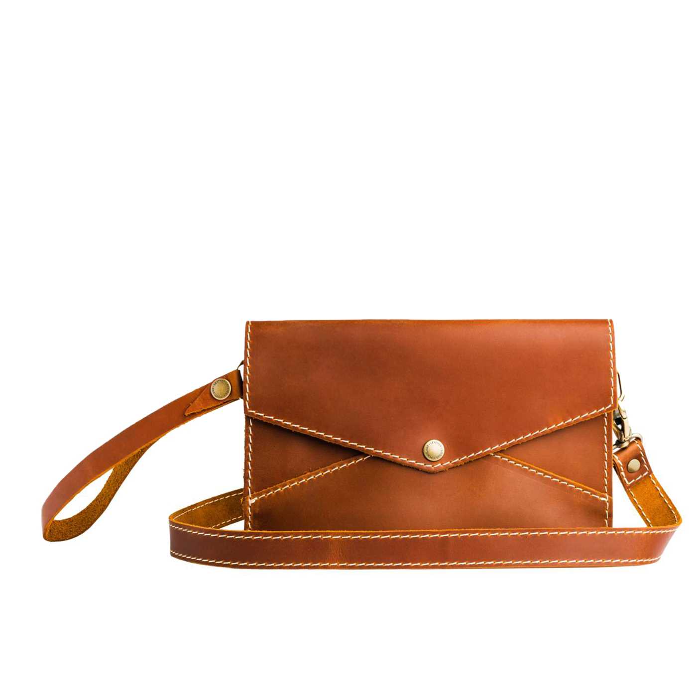  Honey | Envelope shaped clutch wallet with crossbody strap