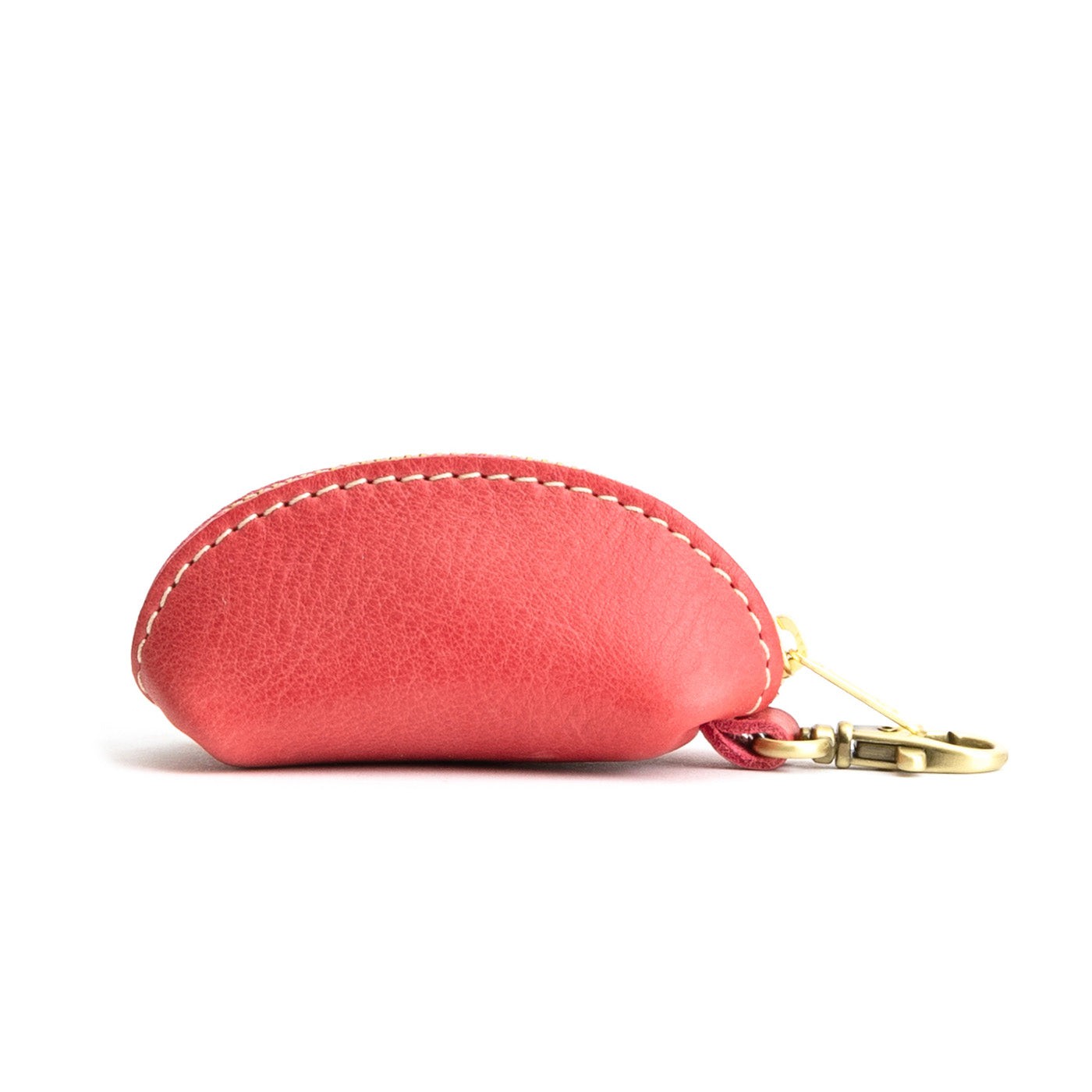 All Color: Sugar | Small taco shaped pouch, swivel lobster clasp