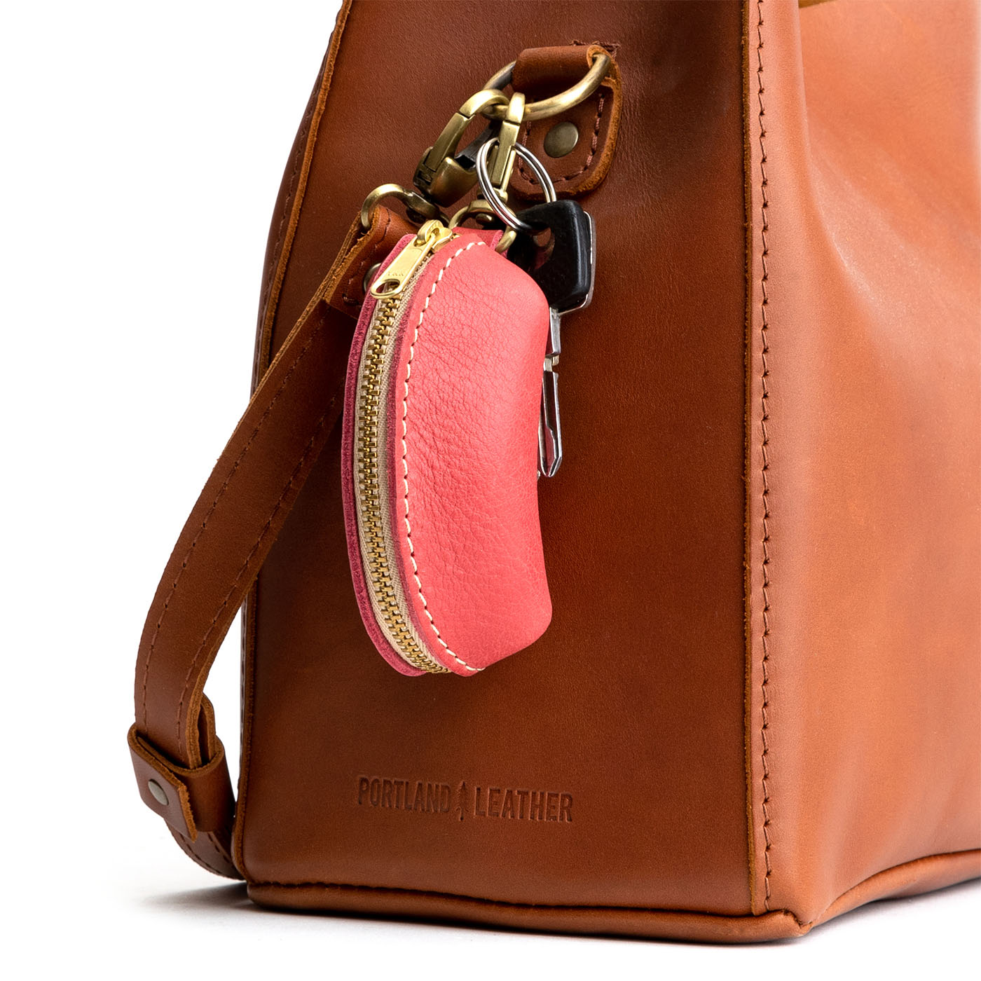 All Color: Sugar | Small taco shaped pouch, swivel lobster clasp